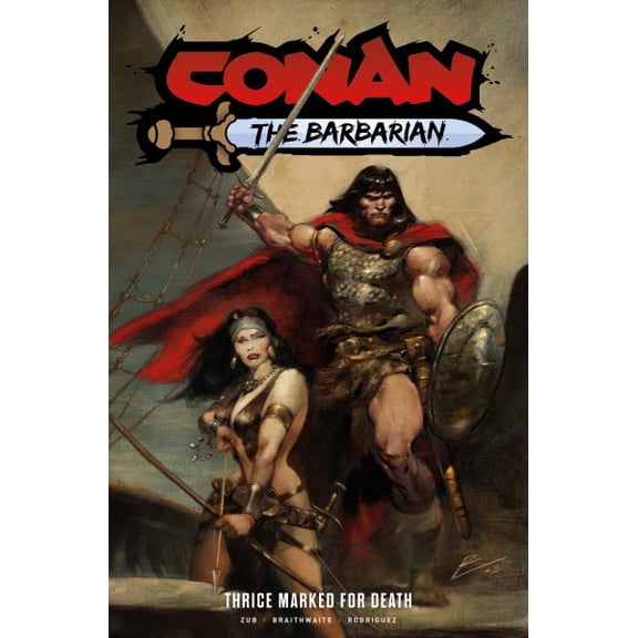 Pre-Owned Conan the Barbarian: Thrice Marked for Death Vol.2 (Paperback) 1787740153 9781787740150