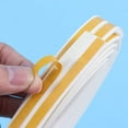thumbnail image 6 of GOOHOCHY 2 Rolls Wooden Door Seal Strip Self-adhesive Seal Strip 150.00X2.00X0.60CM White, 6 of 8