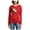 Red - mediumred, variant on DKNY Womens Pig Patch Pullover Sweater, Red, Large