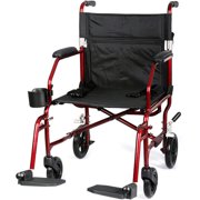 Medline Superlight Transport Chair with Travel Bag