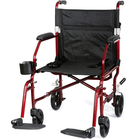Medline Superlight Transport Chair with Travel Bag