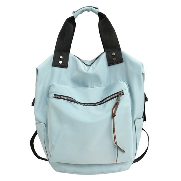 Mochila escolar unisex con cremallera Mochila de viaje de gran capacidad Mochilas de hombro