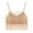 Beige, variant on Mrat Tank Tops Womens Lace Cami Cropped Tops Spaghetti Strap V Neck Bustier Going out Tops Camisole Bralette Removable Chest Pad S-235 Gray One Size