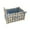 blue, variant on Qholemyo Snack Sundries Desktop Storage Basket Makeup Organizer Bag Desk Storage Home Office Supplies