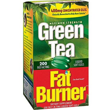 Applied Nutrition Fast-Acting Liquid Soft-Gel Green Tea Fat Burner ...