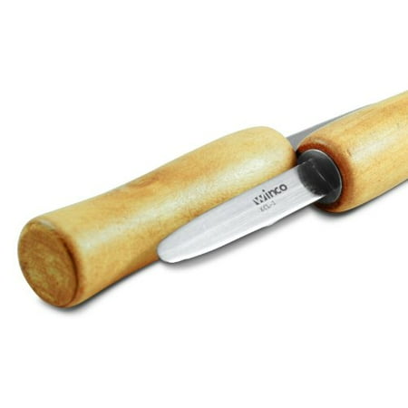 Best Oyster Knife - 6 3/4-Inch Oyster Knife, Oyster Shucker, Oyster Opener, Clam Knife, Shellfish Knife, Shellfish Opener, Seafood Tool, Stainless Steel, Wooden Handle, Set of 2