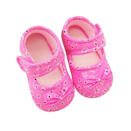

Printing 12 Cloth Kids PK Baby Shoes Bowknot Baby Shoes