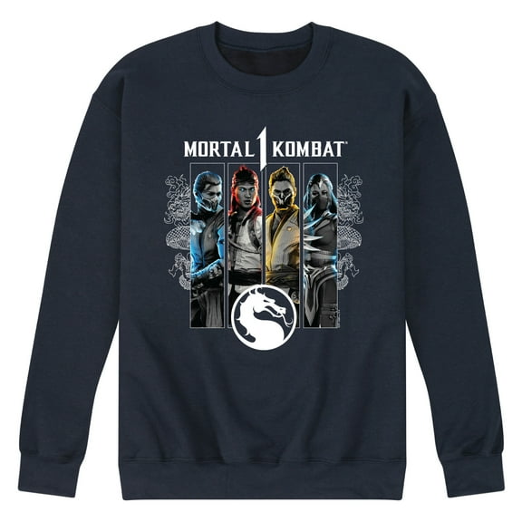 Mortal Kombat - Mk1 Characters - Adult Crew Fleece