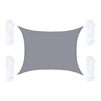 Summer Savings Clearance! Boovnll Sun Shades Outdoor Patio, 6.6x10Ft Rectangle Sand UV Block Sunshade Mesh Insulation Permeable Heavy Duty Shade Cloth for Outdoor Patio Yard Backyard Garden, Sun Shade