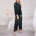 thumbnail image 3 of Sikiie Magical Library Butterfly Night Pajamas for Women Set, Womens Pajama Sets, Lounge Sets for Women, 2pjs for Women-XX-Large, 3 of 7