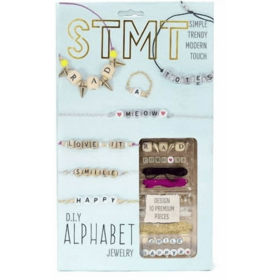 STMT Simple Trendy Modern Touch D.I.Y. Alphabet Jewelry