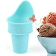 thumbnail image 3 of 2024 Nouveau Support de Cône de Crème Glacée, Pelle à Cônes de Crème Glacée, Support de Cône de Crème Glacée en Plastique Mini Support de Cône de Neige Crème Glacée, Réutilisable, 3 of 5