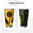 thumbnail image 3 of KLL Japanese Were Blossoming Print 40oz Stainless Steel Insulated Car Cup with Spillproof Lid - Keep Your Drink Hot or Cold on the Go-Without Straw, 3 of 8
