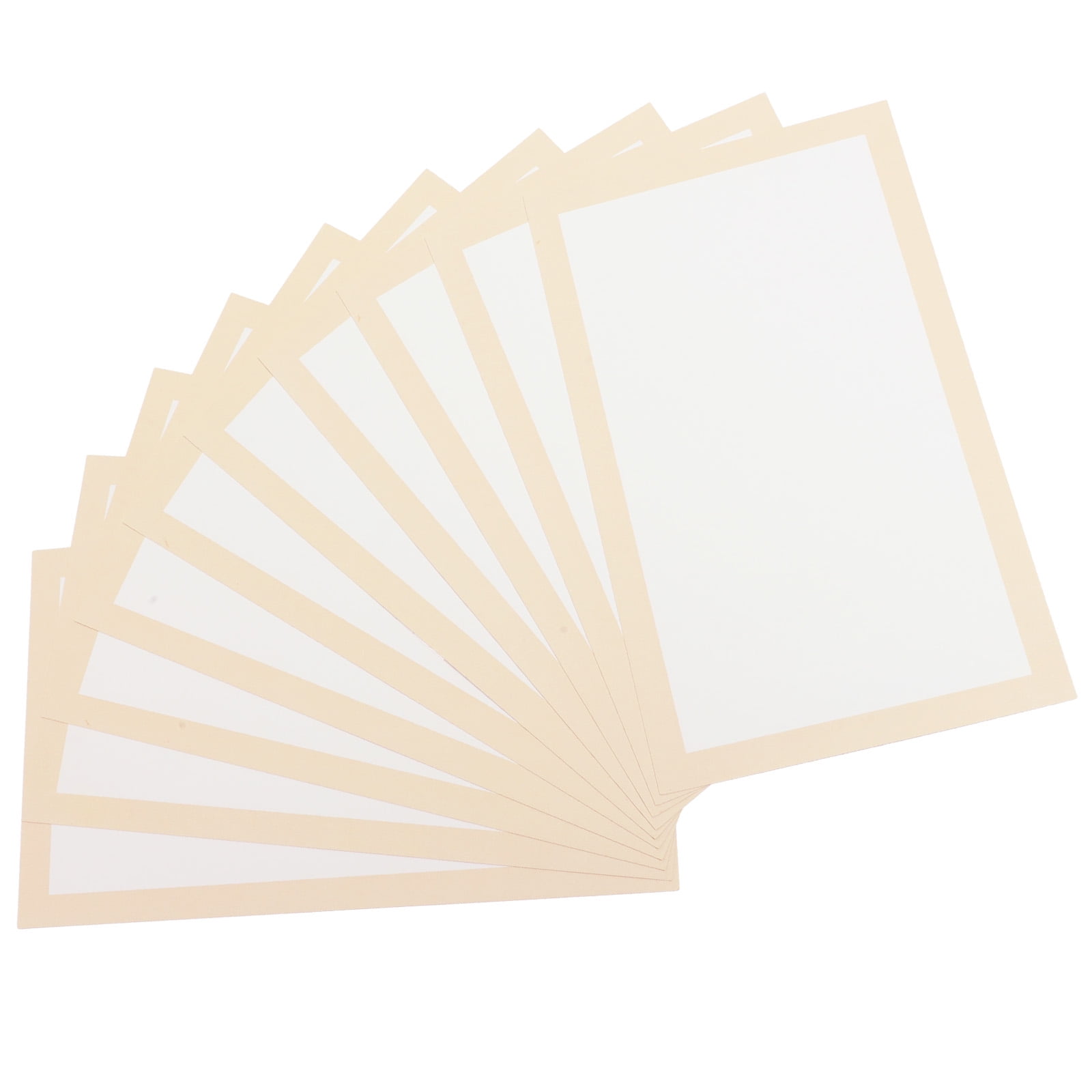 Raw Rice Cardboard Thicken Rectangle Paper Caligraphy Sheets Sumi Xuan for Calligraphy Watercolor Painting 20