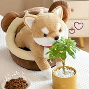 Chmadoxn Plush Toys Adorable Puppy Stuffed Soft Plush Toys Party Favor Birthday Gift Sweet Companion for Kids and Adults