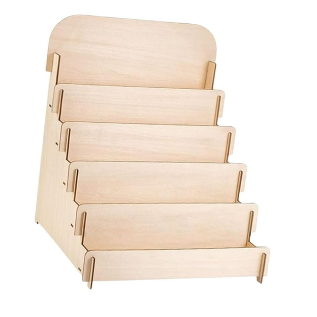 Expositor de tarjetas de felicitación, soporte para tarjetas, estante de almacenamiento portátil de escritorio para folletos, pinzas para el cabello,