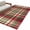 Red, variant on Fall Buffalo Plaid Area Rugs 4'x6', Washable Small Throw Rugs for Office Bathroom, Vintage Red Green Check Farmhouse Indoor Outdoor Rug Non-Slip Low Pile Carpet Runner Reversible Floor Mats