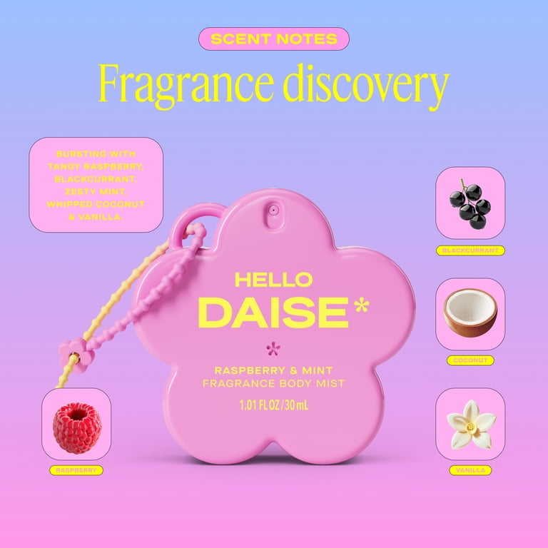 DAISE Mini Fragrance Body Mist Trio, 3 Count photo 4