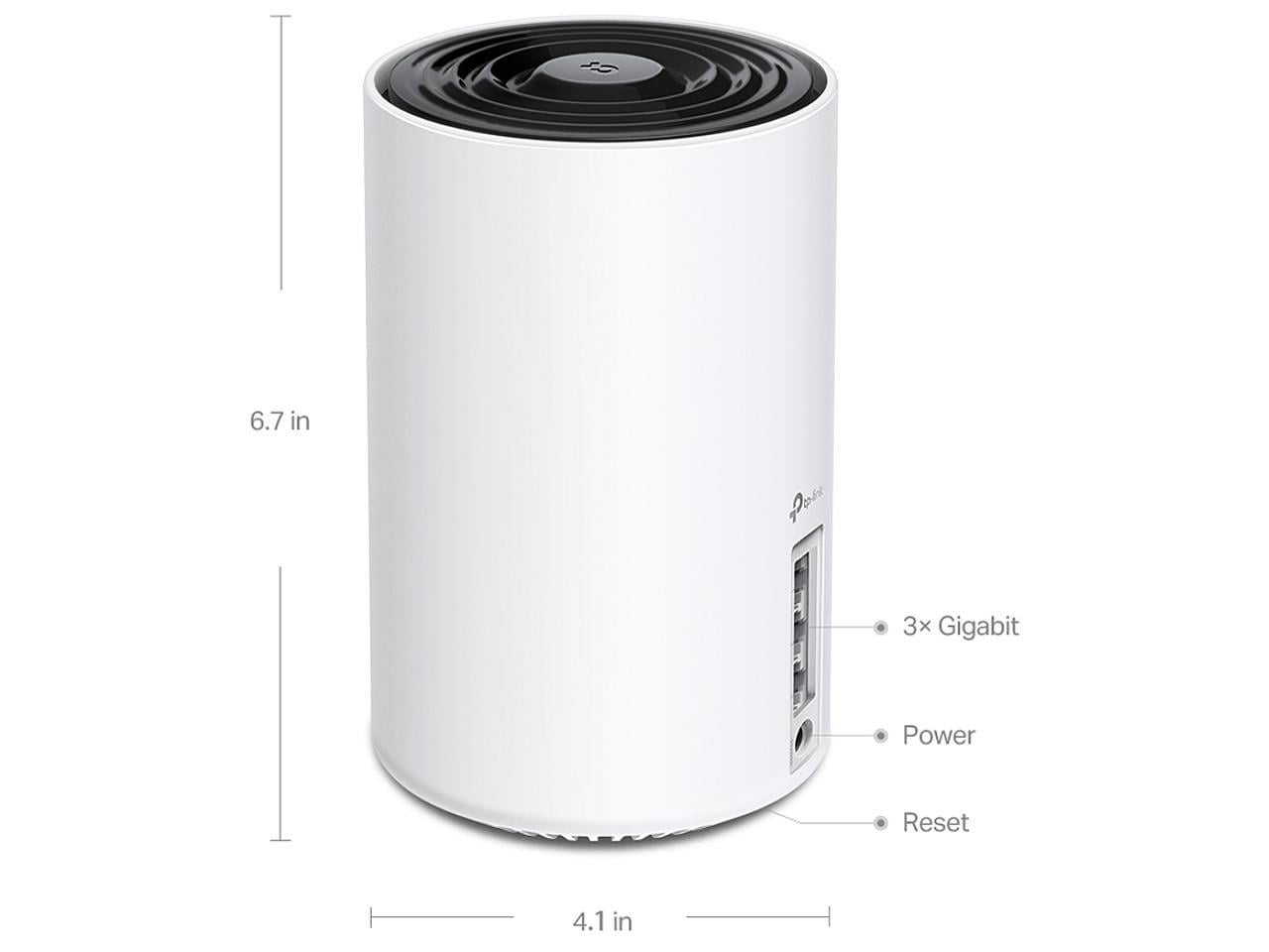 TP-Link Deco AXE5400 Tri-Band WiFi 6E Mesh System, AI-Driven TP-Link Deco AXE5400 Tri-Band WiFi 6E Mesh System, AI-Driven