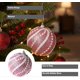 thumbnail image 3 of Christmas Tree Ornaments Glitter Decorative Balls with Pearl Trim for Holiday and Festive, 3 of 5
