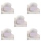 thumbnail image 1 of Wosthever Cárdigan tejido de 50g, hilo de 3 hebras, bufanda tejida a mano, suéter, gorro, boina, chal de hilo, suministros de tejer para el hogar Type2 NO2 Wosthever CBP164119, 1 of 4