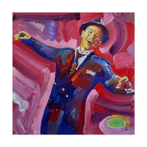 Trademark Fine Art 'Frank Sinatra' Canvas Art by Howie Green