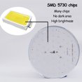thumbnail image 5 of Lámpara de techo LED UFO ultradelgada y ultrabrillante de 50 W, 30 W, 20 W y 15 W, iluminación moderna para dormitorio, cocina, 220 V, 5 of 5