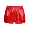 thumbnail image 3 of QIJUNTUO Women's Quick Dry High Waist Casual Shorts Lightweight Summer Comfort Shorts With Secure Pockets For Outdoor Activities​ Red, 3 of 4