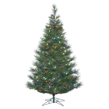 Vickerman 12 Norway Pine Artificial Christmas Tree with 1250 Multi-Colored LED Lights