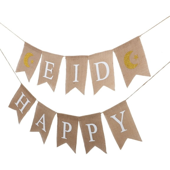 Festival Banner Flag Pendant Ramadan Decorations Banners Ornament Middle East Numb