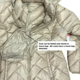 thumbnail image 3 of London Fog Women's Light Weight Packable Down Jacket (Quail, L), 3 of 3