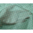 thumbnail image 5 of oneOone Silk Tabby Dusty Teal Green Fabric Polka Diy Clothing Quilting Fabric Print Fabric By Yard 42 Inch Wide, 5 of 6