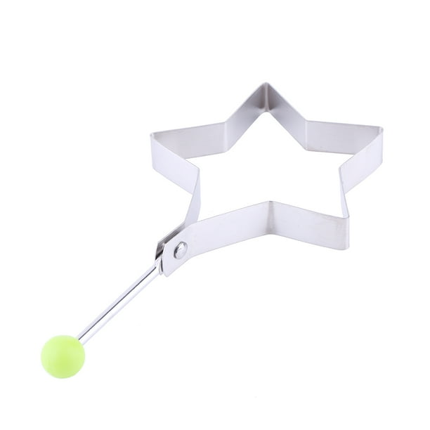 Molde para huevos fritos de Acero inoxidable con forma de estrella Jadeshay 1 pieza