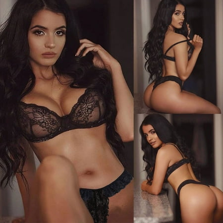 

Coappsuiop Lingerie For Women Women Solid Color Lace Strap Lingerie Nightwear Underwear Lace Bra Underwear Women