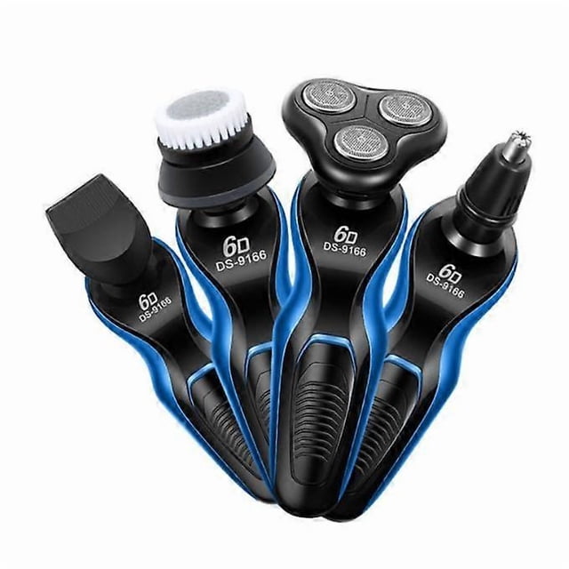 Rasoir Électrique 4 en 1 pour Hommes Compatible Machine à Raser Lavable Rechargeable Tondeuse à Barbe_Perfect Gift