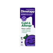 Dimetapp Children's Cold & Allergy Congestion-Fighting Formula, Grape, 8oz