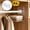 8 Pcs, variant on 2 Pcs No Drill Shower Curtain Rod Adhesive Holder, Anti-Slip Tension Rod Wall Retainer Brackets, Bathroom Shower Pole Fixed Mount Support