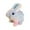 D, variant on 6.89Inch Bunny Interactive Electronic Pet Plush with Sounds and Movements Animated Walking Wiggle Ears Twitch Nose, Perfect Christmas Birthday Easter Gifts, Easter Basket Stuffers