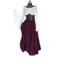 thumbnail image 2 of Mascarada victoriana gótica reina vestido de noche renacimiento medieval princesa elfo fiesta de Lolita mujeres danza Retro Cosplay, 2 of 3