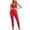Red two piece sets for women, variant on Baikeli Free With Promo Codes 2 Piece Sets for Women Matching Workout Suits Lounge Tank Tops High Waist Yoga Pants Jogger Clothing Set Travel Outfits for Women
