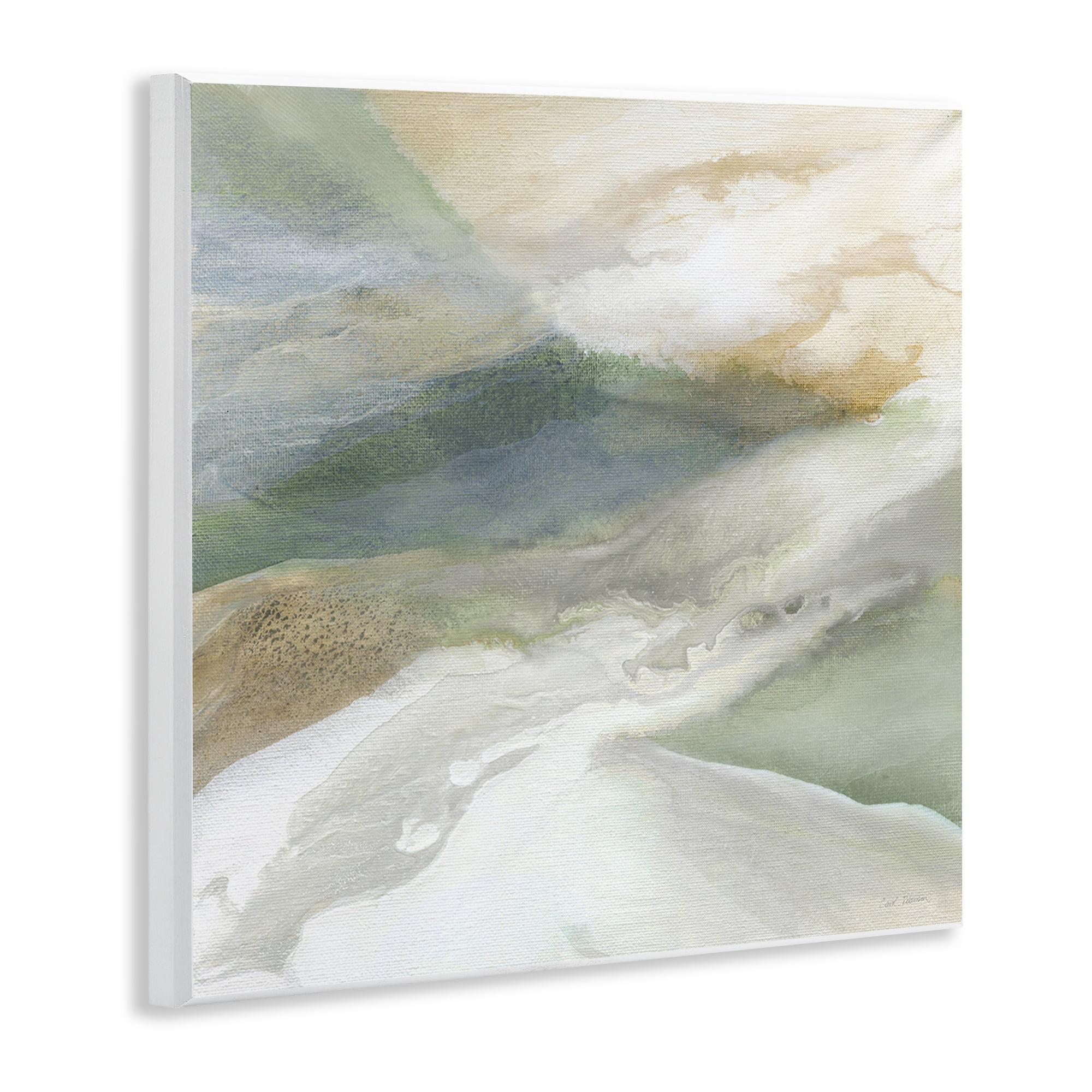 Stupell Industries Serene Mist Over Rolling Fields Wall Plaque Art, design by Carol Robinson