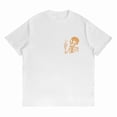 thumbnail image 2 of Inspirational Motivational Skeleton Print Tshirts for Womens Have The Day You Deserve Graphic Tees Short Sleeve Casual Tops for Daily Outfits White,S, 2 of 8