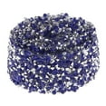 thumbnail image 1 of Aplique de cuentas de diamantes de imitación para planchar, adorno para vestido de novia, multiusos Azul, 1 of 9