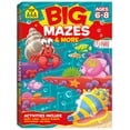 thumbnail image 1 of Cuaderno de actividades School Zone Big Mazes, 320 páginas, para niños de 6 a 8 años, 1 of 5