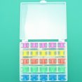 thumbnail image 2 of MasteelfCA 25pcs 5 Colors Plastic Empty Sewing Machine Bobbins Spools with Storage Case, 2 of 7