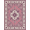 Pink Purple, Pattern 19, variant on ODIKA Vintage Ditsy Field Scroll Distressed Border Botanical Pink Boho Refined Non-Slip Chair-Friendly for Home Office, Gaming Room, Under Desk