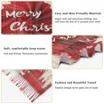 thumbnail image 4 of BZSMCE Women Scarf Dark Red Plaid Pattern with Reindeer Simple Pattern Soft Warm Long Large Scarves, 4 of 9