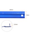 thumbnail image 2 of Unique Bargains Aluminum Alloy Straight Ruler, 60cm, Blue, 2 Count, 2 of 6