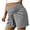 Gray, variant on Miqool Maternity Shorts with Pockets Over The Belly Drawstring Casual Pregnancy Shorts for Athletic Yoga Workout