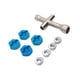 thumbnail image 1 of Adaptador de rueda de 12 mm para buggy RC Rock Crawler MN-999 1/10 azul, 1 of 5
